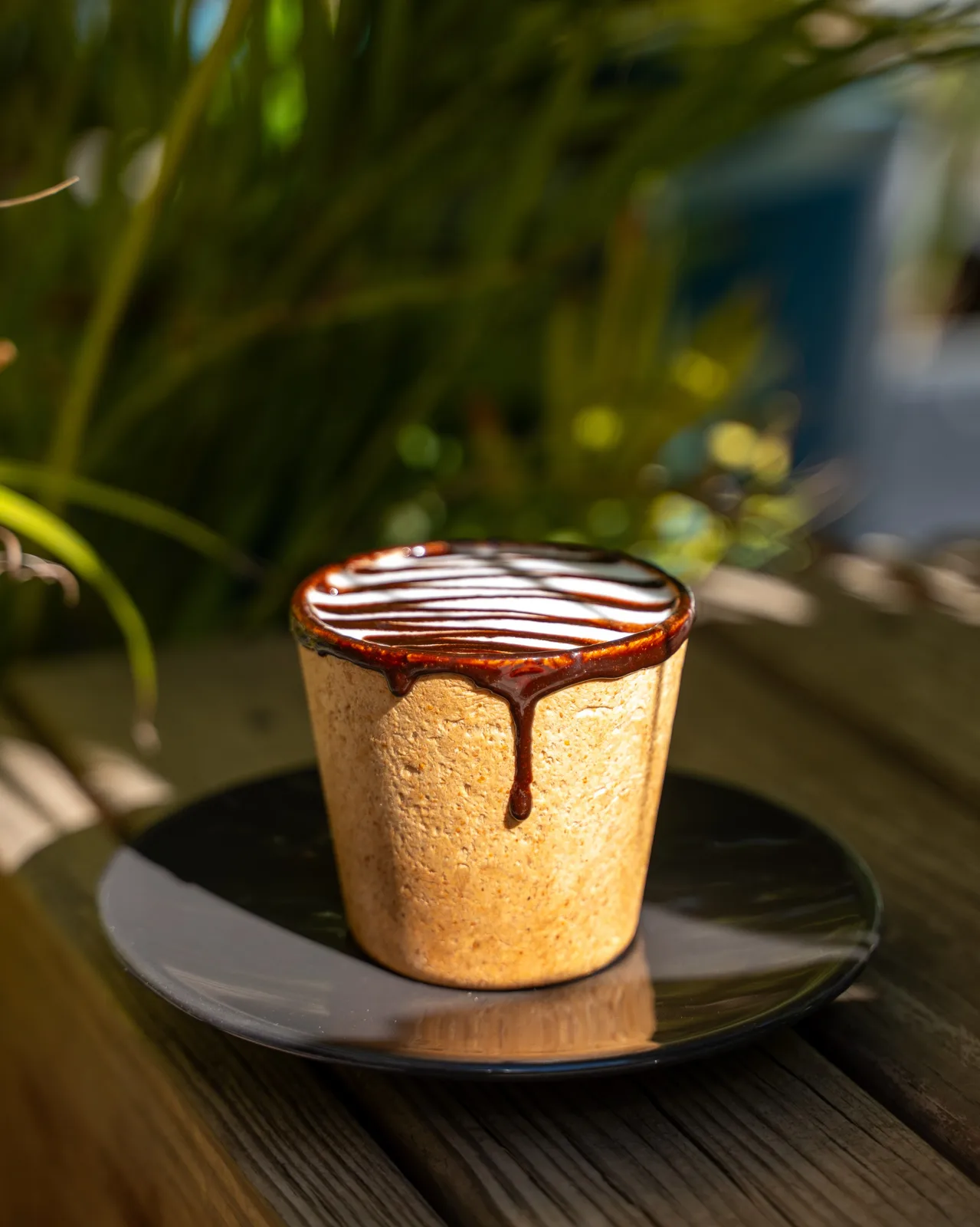 Yenilebilir Bardakta Mocha @doubleupcoffee