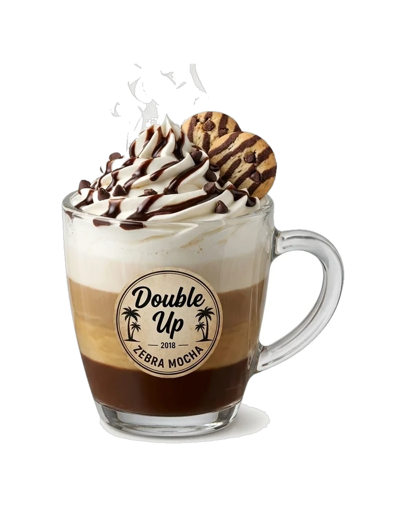 Zebra Mocha — Double Up